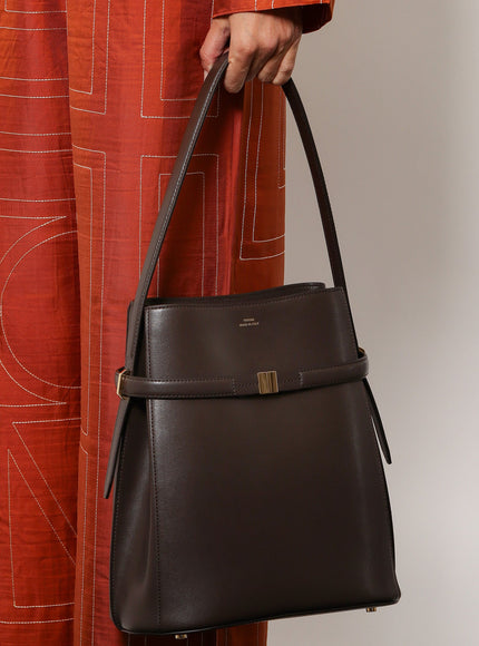 Toteme Leather Bucket Bag