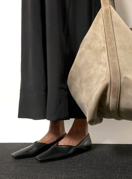 Toteme Leather Ballerinas