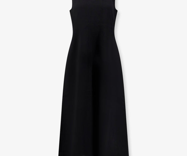Toteme Woven Stripes Long Viscose Dress  Ellie Belle
