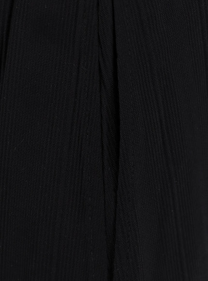 Toteme Woven Stripes Long Viscose Dress