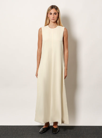 Toteme Woven Stripes Long Viscose Dress