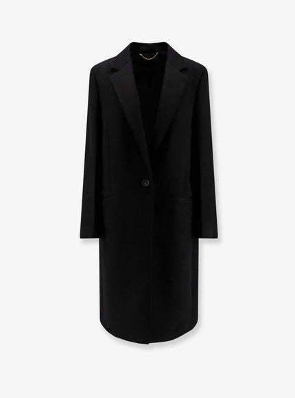 Toteme Classic Tailored Wool Blend Coat Black