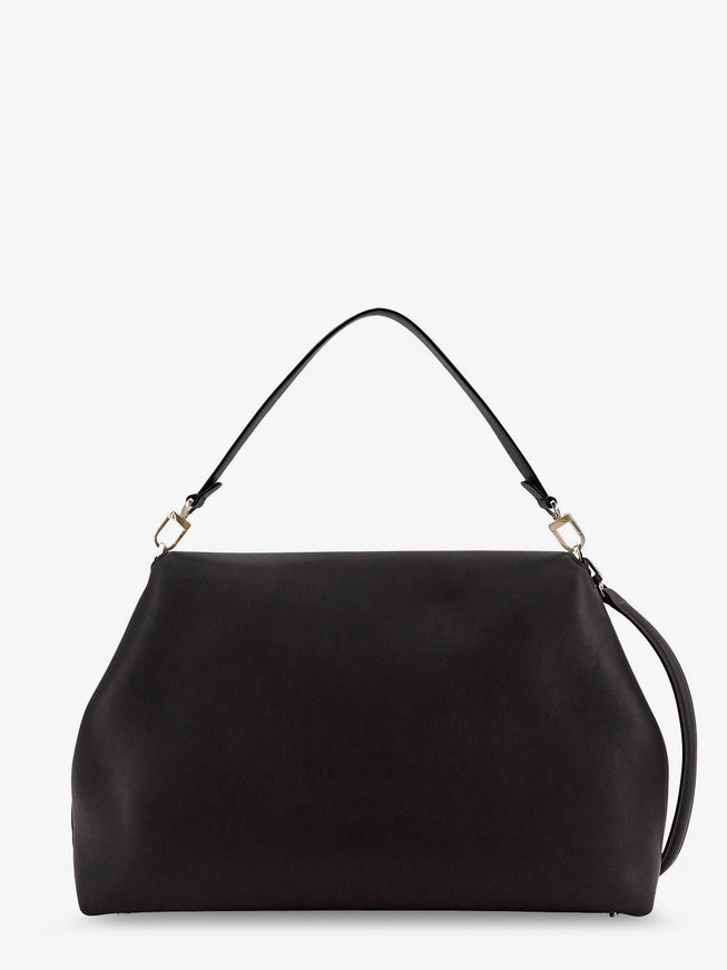 Toteme T-Lock Leather Shoulder Bag