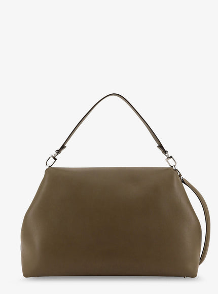 Toteme T-Lock Leather Shoulder Bag