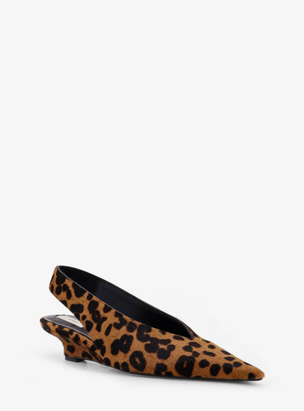 Toteme Ponyskin Slingback Pumps