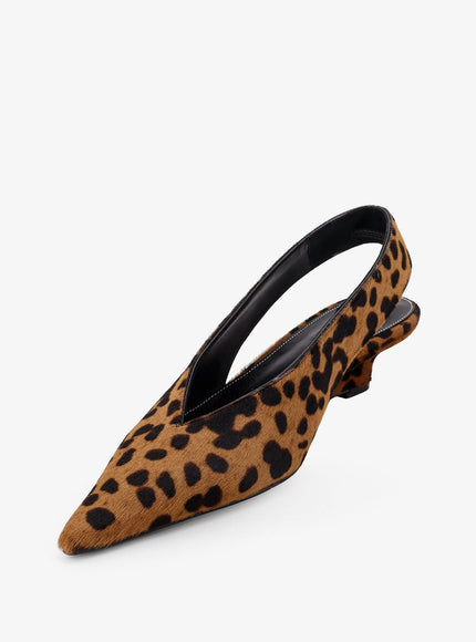 Toteme Ponyskin Slingback Pumps