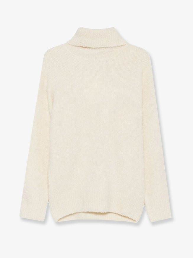 Toteme Bouclé Alpaca Blend Turtleneck