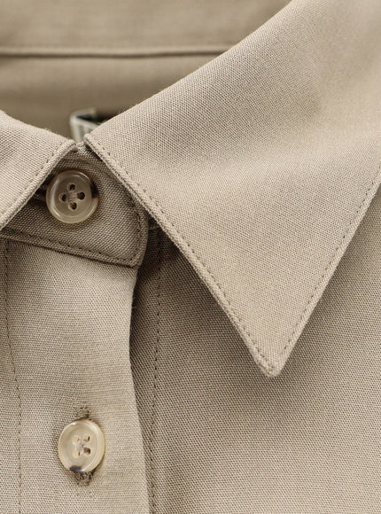 Toteme Viscose And Wool Shirt