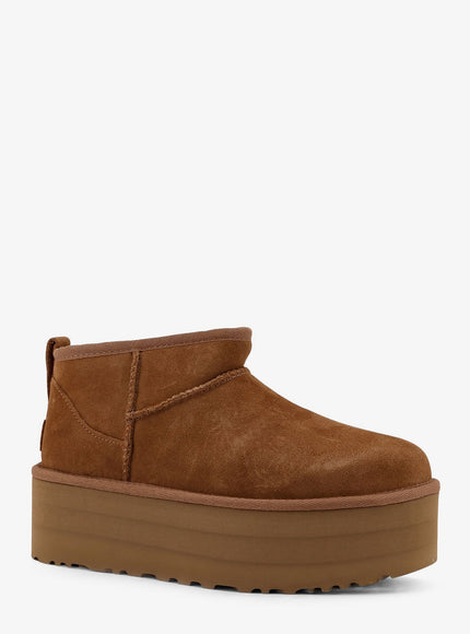 Ugg Classic Ultra Mini Platform Suede Ankle Boots