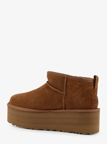 Ugg Classic Ultra Mini Platform Suede Ankle Boots