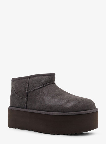 Ugg Classic Ultra Mini Platform Suede Ankle Boots