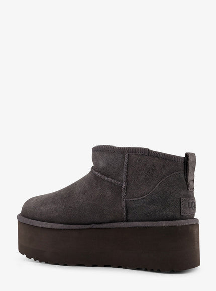 Ugg Classic Ultra Mini Platform Suede Ankle Boots