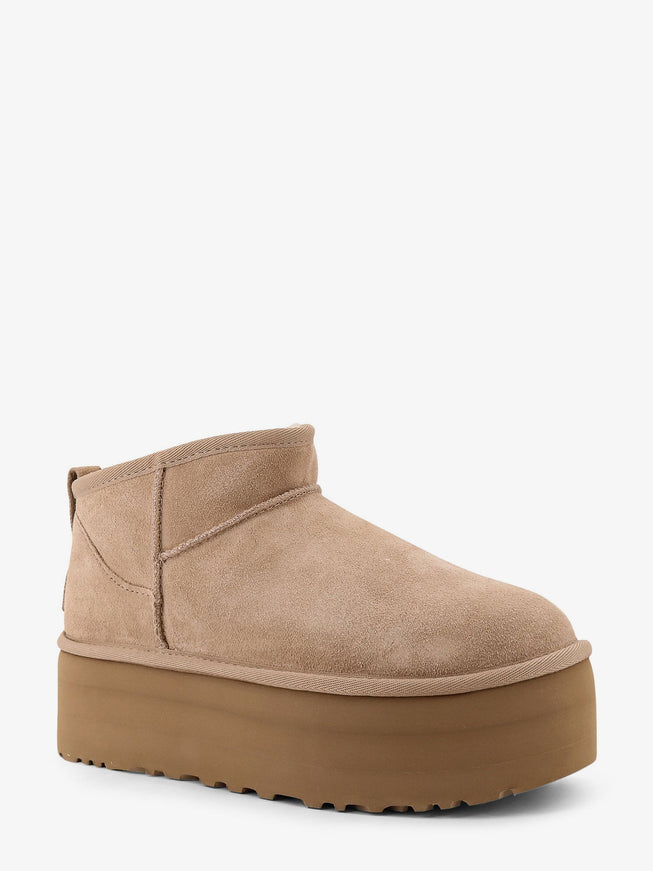 Ugg Classic Ultra Mini Platform Suede Ankle Boots