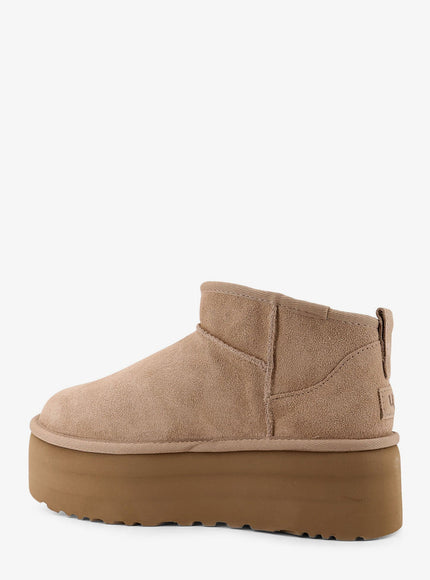 Ugg Classic Ultra Mini Platform Suede Ankle Boots