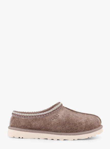 Ugg Tasman Shaggy Suede Mule Marrone