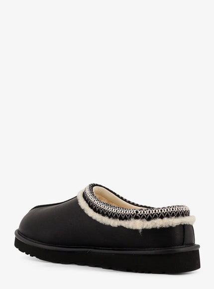 Ugg M Tasman Noir Leather Slip On