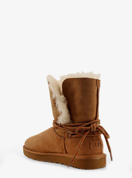 Ugg W Bailey Tie Suede Ankle Boots