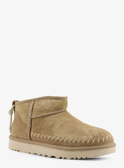 Ugg W Classic Ultra Mini Biarritz Suede Ankle Boots