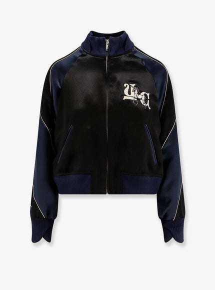 Undercover Satin Bomber Jacket 1 Black