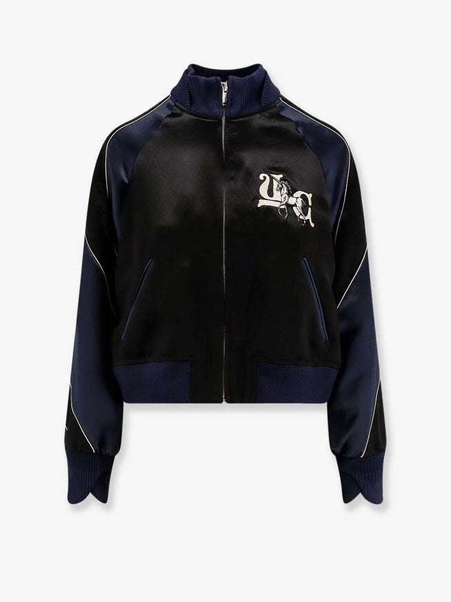 Undercover Satin Bomber Jacket 1 Black