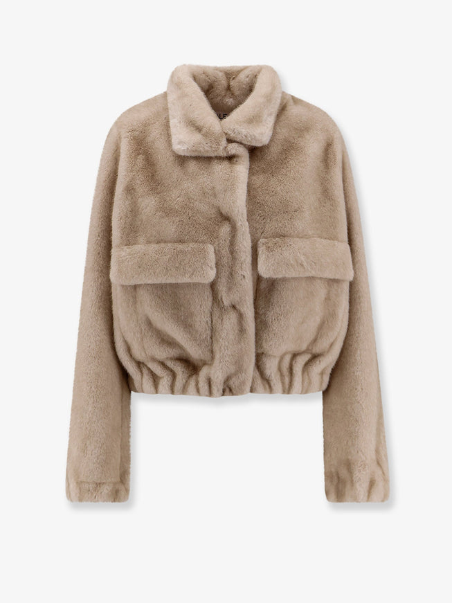 Valentini 1972 Faux Fur Jacket Sand