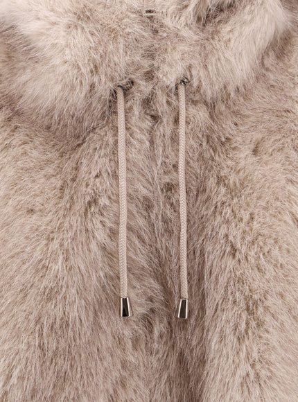 Valentini 1972 Sleeveless Faux Fur Jacket