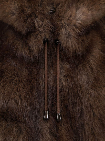 Valentini 1972 Sleeveless Faux Fur Jacket