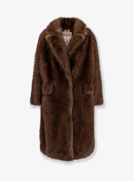 Valentini 1972 Faux Fur Coat Military