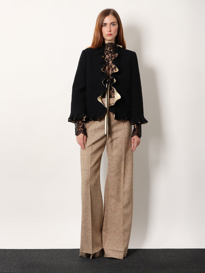 Valentino Virgin Wool Trousers