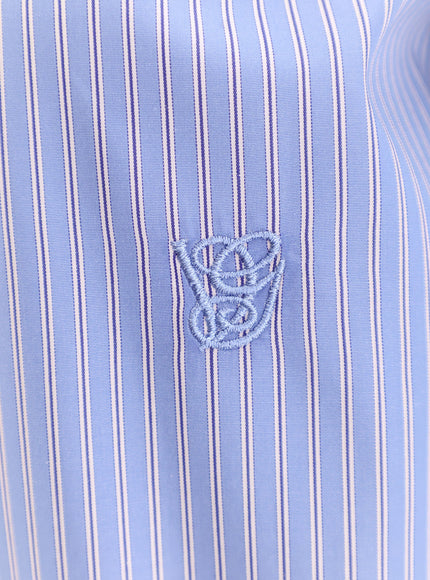 Valentino Classic Stripe Poplin Shirt