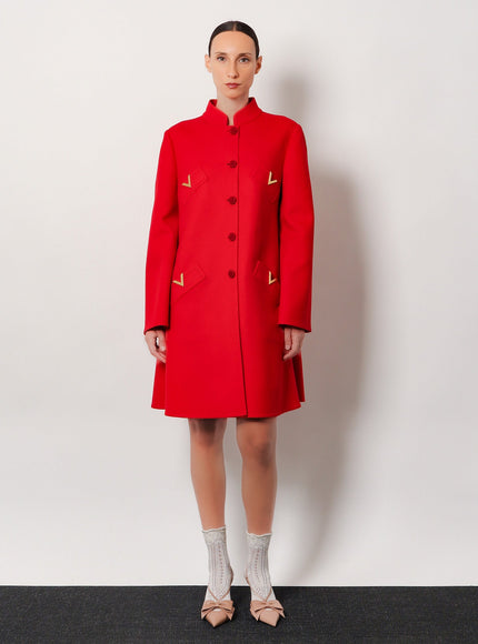 Valentino Wool And Cashmere Coat