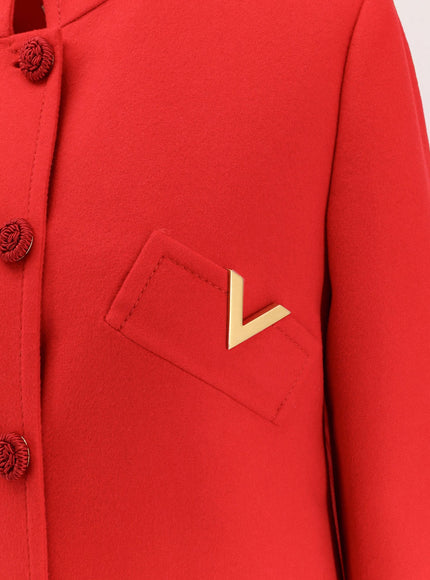 Valentino Wool And Cashmere Coat