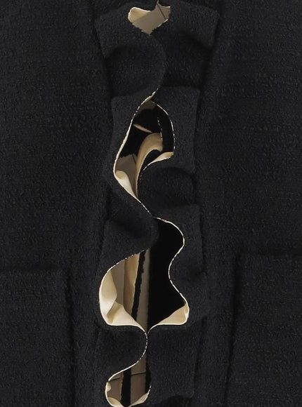 Valentino Silk Blazer With Frontal Knot