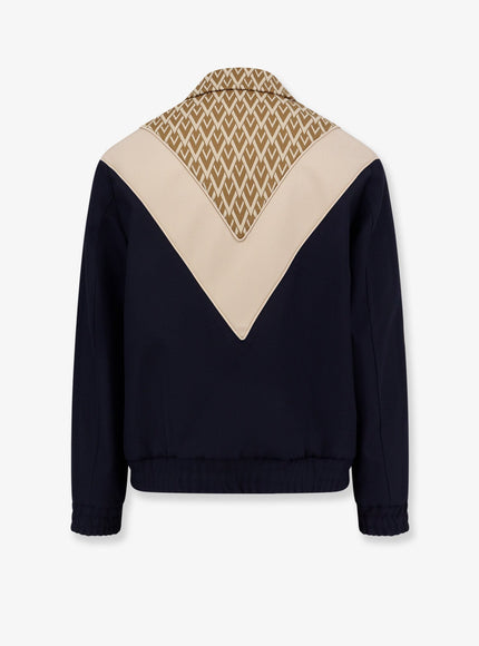 Valentino Toute La V Wool And Cotton Jacket