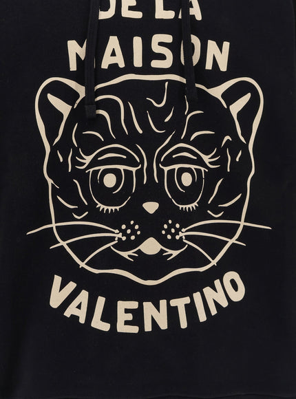 Valentino Le Chat De La Maison Cotton Sweatshirt