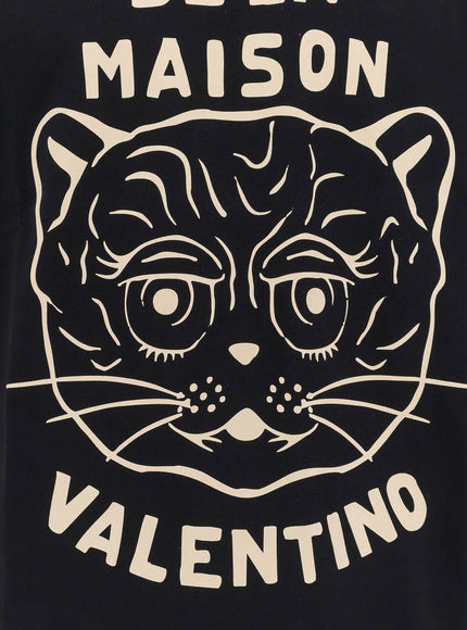 Valentino Le Chat De La Maison Cotton T-Shirt