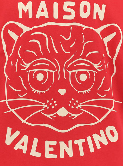 Valentino Le Chat De La Maison Cotton T-Shirt