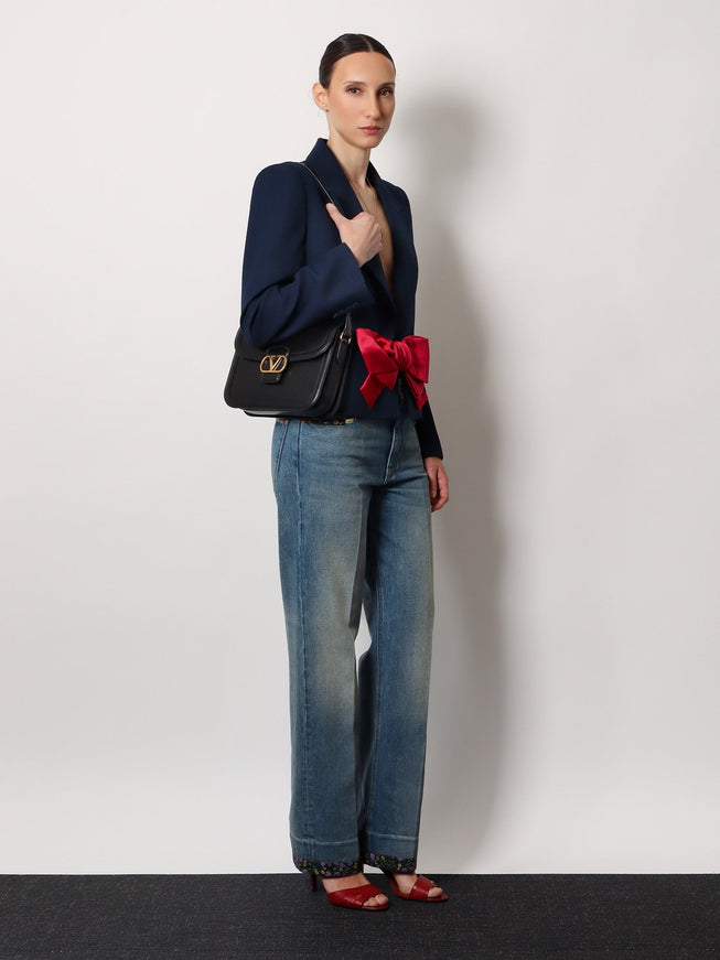 Valentino Garavani Valentino Garavani 9To5 Leather Shoulder Bag