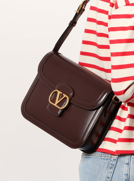 Valentino Garavani Valentino Garavani 9To5 Leather Shoulder Bag