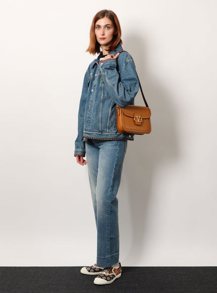 Valentino Garavani Valentino Garavani 9To5 Leather Shoulder Bag