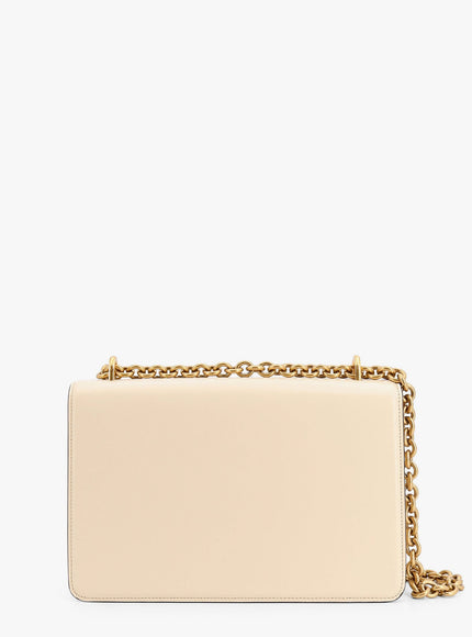 Valentino Garavani Vain Leather Shoulder Bag With Vlogo Signature Detail