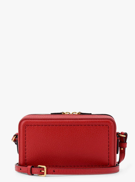 Valentino Garavani Valentino Garavani Alltime Leather Shoulder Bag With Vlogo Signature Detail