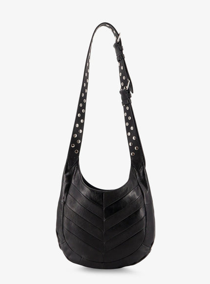 Valentino Garavani Leather Hobo Crossbody Bag With Metal Vlogo Signature