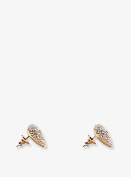 Valentino Garavani Coeur Royal Metal And Swarovski® Crystals Earrings