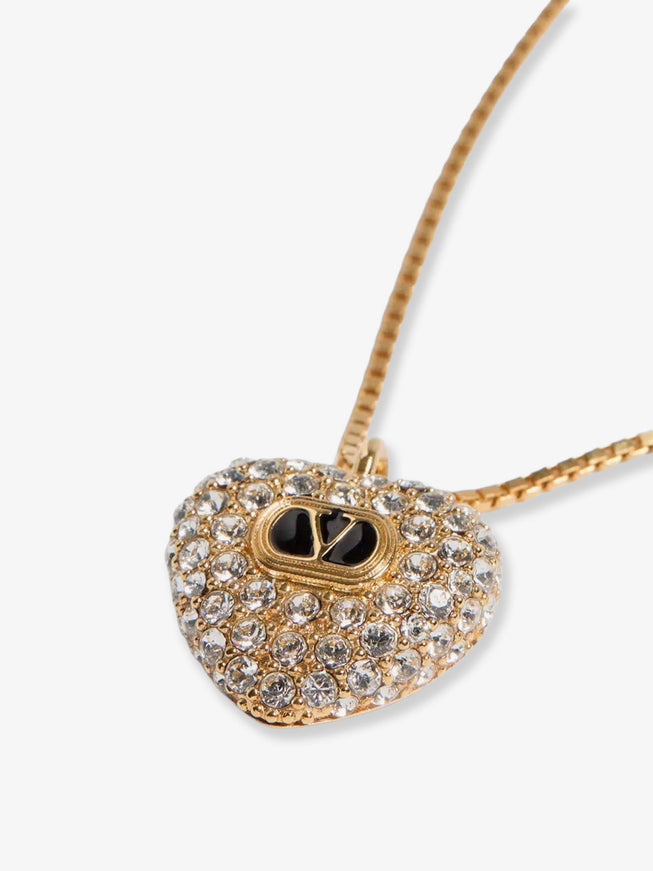 Valentino Garavani Metal Coeur Royal Necklace