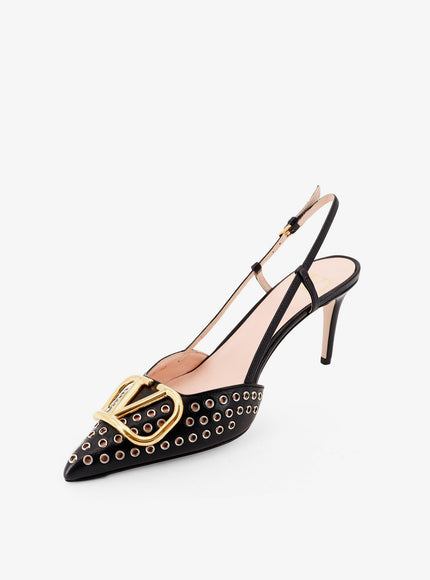 Valentino Garavani Valentino Garavani Leather Slingback Décolleté