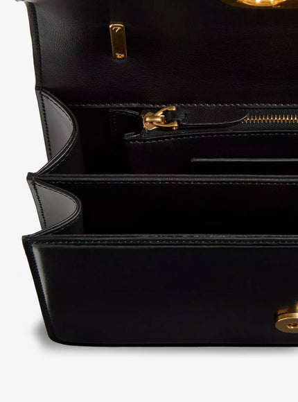 Valentino Garavani Leather Vlogo Shoulder Bag