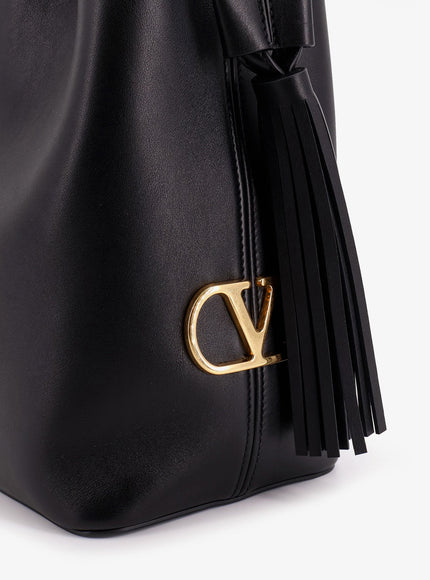 Valentino Garavani So Seau Leather Bucket Bag