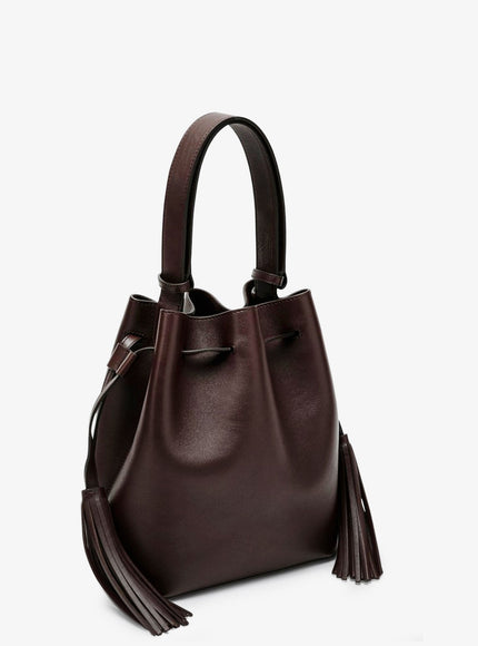 Valentino Garavani So Seau Leather Bucket Bag