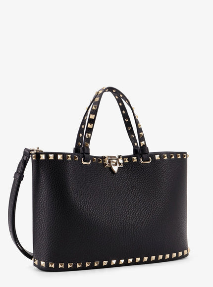 Valentino Garavani Rockstud Small Tote Valentino Garavani Leather Shoulder Bag